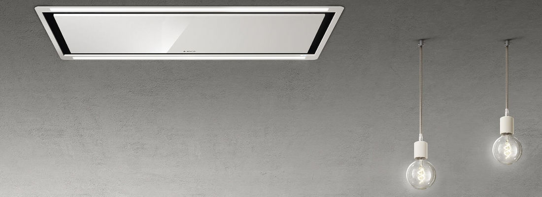 Okap sufitowy Elica Hilight Glass H16 WHA100 (16 cm wysokość)